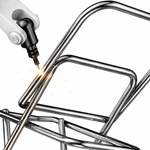 Stainless Steel Folding Fishing Chair, Compact High-Seat Stool with Backrest for Pier & Bank Fishing